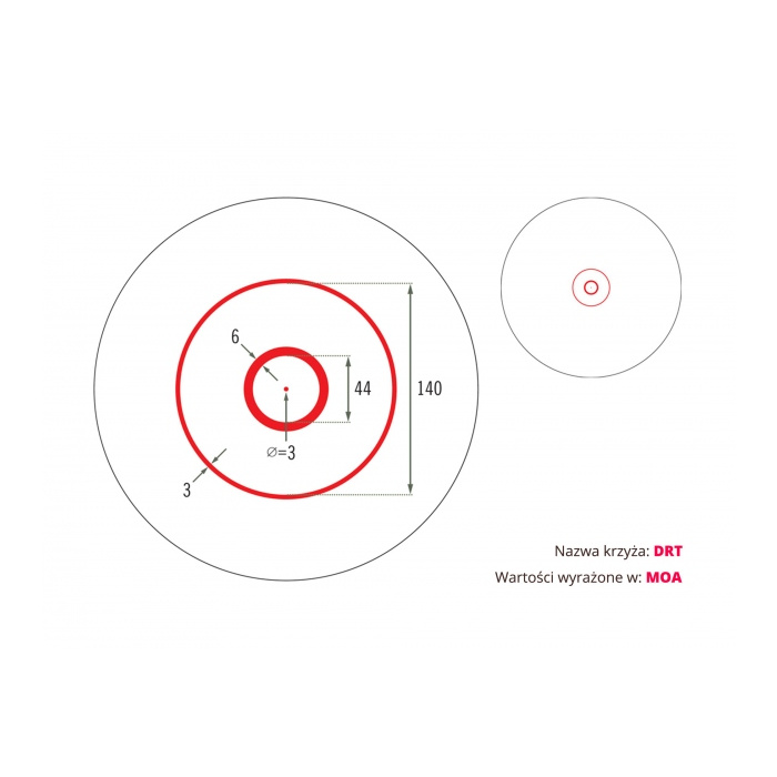Kolimator Vortex Spitfire AR 1x Prism Scope